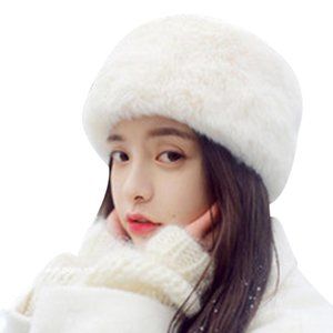Faux Fox Fur Cossack Style Russian Winter Hat
